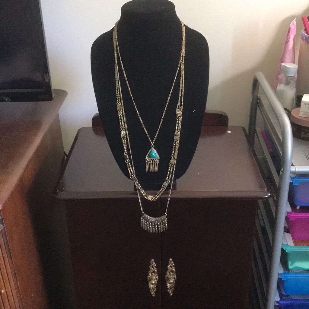 Sophia & Kate Gold Toned Layered Necklace